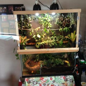 tank/mesh hybrid enclosure