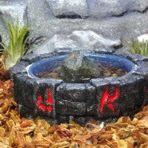 skylander water dish