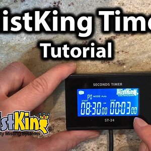 How to set up a MistKing timer