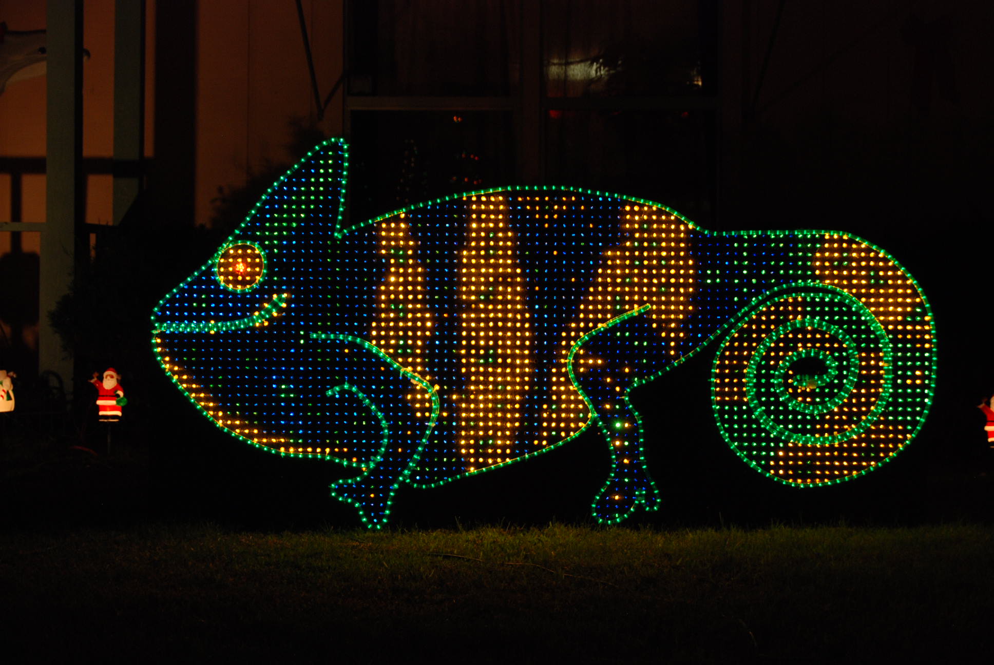 Chameleon Christmas Light