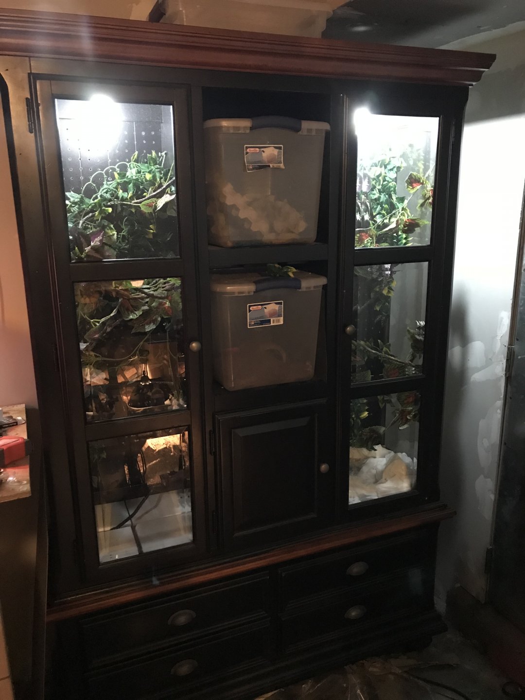 China cabinet conversion