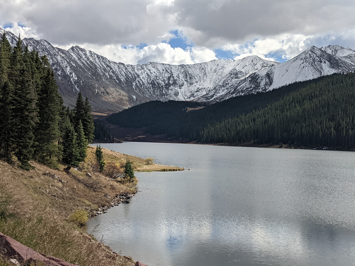 Clinton Gulch Dam Reservoir