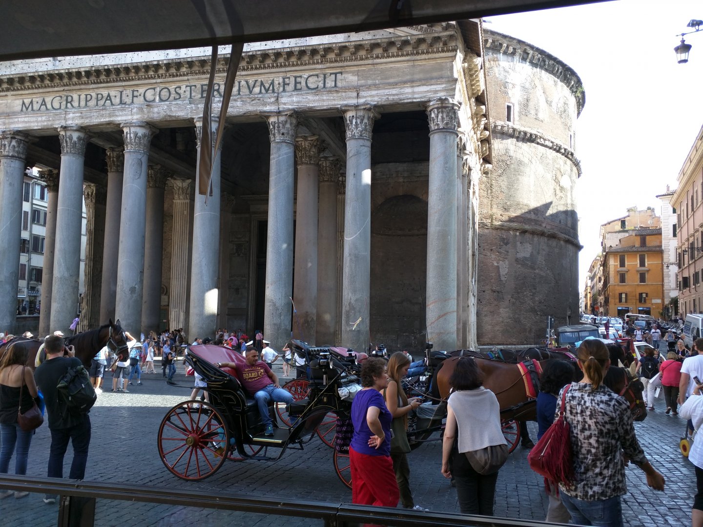 Lunch Next To Pantheon